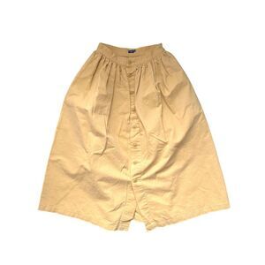 indie designer corduroy button maxi skirt